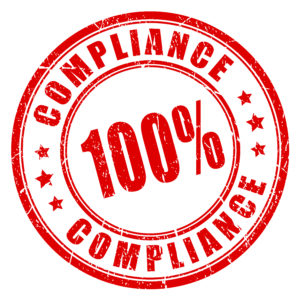 image representing 100 percent compliance