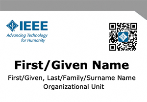 IEEE App Name Badge Thumbnail