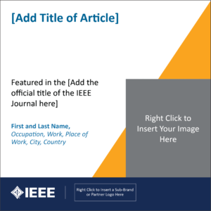 IEEE Social Media Template Periodical Journal