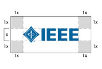 Print size for IEEE logo.