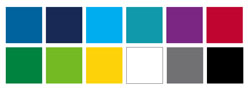 Example of IEEE Regional colors.