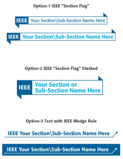 Example of IEEE Sections & Sub-Sections flags.