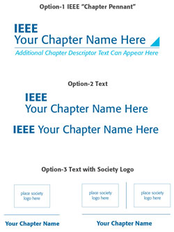 Example of IEEE Technical Chapters identifiers