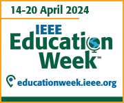 IEEE Education Week 2024 - 180x150 Animated
